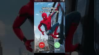 Spider Man call me at 8 am #shortvideo