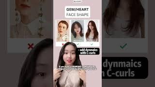 Which Hairstyle Fits Your Face-shape the MOST? 15 Sec Self Test  #kbeauty #douyin #koreanhairstyle