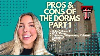 Pros and Cons of Texas Tech Dorms  Texas Tech Vlog Squad