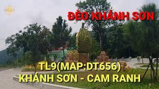 Đèo Khánh Sơn TL9 Google Map DT 656 Tô Hạp Khánh Sơn - Cam Ranh