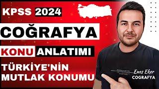 1 KPSS 2024 I Türkiyenin Coğrafi Konumu I Enes Hoca #kpsscoğrafya #kpss2024