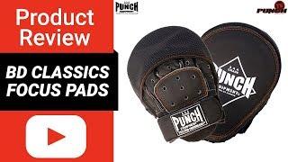 Muay Thai Focus Pads Review - Black Diamond Classics  Punch® Equipment