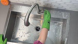 How to Clean and Shine Stainless Steel Sink 