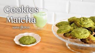 Recette Cookies Matcha sans gluten 