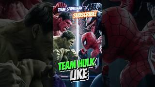 TEAM HULK vs TEAM SPIDERMAN  MMA Match  #avengers #superhero #marvel #venom #spiderman #venom2