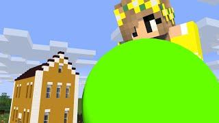 Giant Vore girl visit the village again - Minecraft Animation