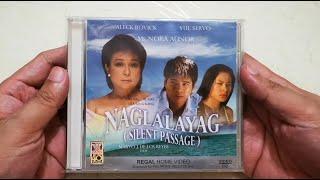 UNBOXING ASMR Naglalayag VCD  Angora Films  Tagalog Drama Movie Starring Nora Aunor and Yul Servo