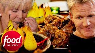 Gordon Ramsay & Mum Cook Oxtail Stew And Chilli Poached Pears  Gordon Ramsays Festive Home Cooking