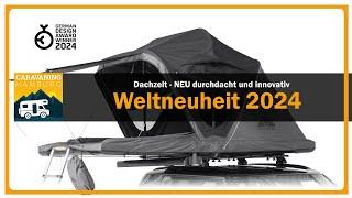 Weltneuheit 2024- Revolution des Campings Roof Space 2 - Das ultimative Fusion - Dachzelt 