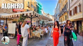 Sardinias Hidden Gem  Virtual Walking Tour of Alghero Old Town 4K