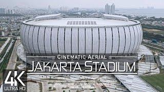 【4K】 Jakarta International Stadium from Above  INDONESIA 2023  Cinematic Wolf Aerial™ Drone Film