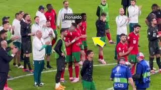 Cristiano Ronaldo saw Pepe crying & hug after France vs Portugal 53