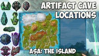 ALL ARTIFACT LOCATIONS  ARK Survival Ascended The Island