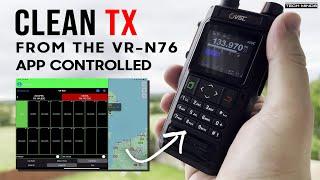 Clean TX From The App Controlled VGC VR-N76 Radio Review