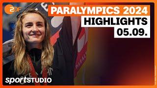 Paralympics Highlights Donnerstag 05.09  Paris 2024  sportstudio