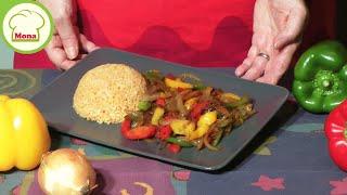 Pan-Fried Paprika and Onion Vegetable Easy and Delicious Vegan Recipe