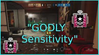 Found The Best Controller Sensitivity - Settings in description R6 Console Ranked