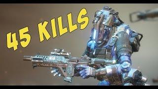 TITANFALL 2 Pretty Awesome Volt and Ion Gameplay 45 Kills