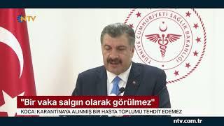 Türkiyede ilk Coronavirüs vakası görüldü