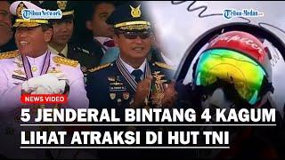 LIVE JOKOWI HINGGA 5 JENDERAL Bintang 4 Kagumi Alutsista & Atraksi Momen HUT Ke-79 TNI di Monas