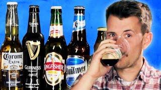 People Try Popular Beer From Around The World