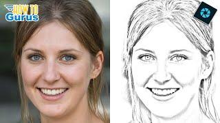 Turn Any Photo into a Jaw-Dropping Pencil Sketch Portrait in Photoshop Elements Easy Tutorial