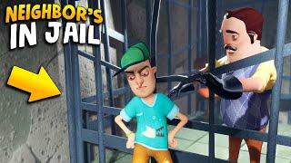 The Neighbors IN JAIL FOREVER?  Hello Neighbor Gameplay Mods