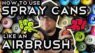 How to properly use SPRAY CANS on miniatures