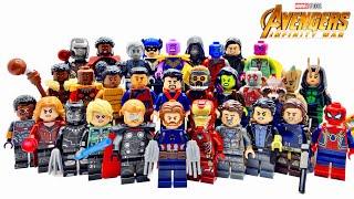 LEGO Avengers Infinity War How To Build  Upgrade All Main Characters