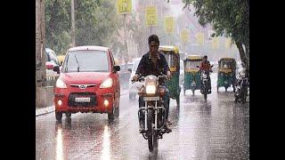 Heavy rainfall start in Ahmedabads Bopal Ghuma and Shela