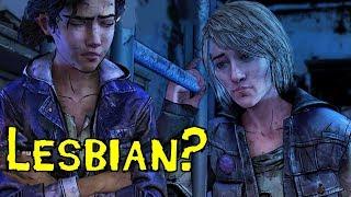 Violet Confesses to Clem About Her Relation With Minnie -All Dialogue- The Walking Dead Final Season