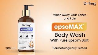 Dr Trust USA Epsomax Pain relief Body Wash with epsom salt