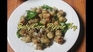 Pepper Baby Corn Fry