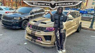 QUAN LET ME DRIVE HIS WIDEBODY TRACKHAWK