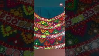 Sindhi Gaj Embroidery  Balochi Gala Gajj Designs #ytshorts