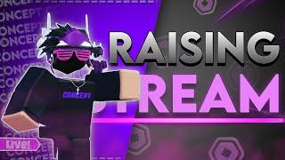 PLS DONATE RAISING STREAM ROBLOX LIVE