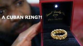 My NEW 14K Cuban Link Ring From Daniel Jewelry Inc 8MM