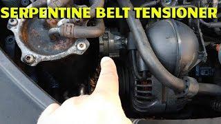 How To Replace Serpentine Belt Tensioner Volkswagen