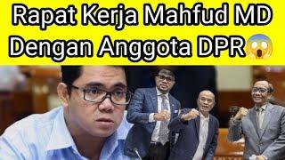 Rapat Kerja Mahfud MD Dengan Anggota Komisi III DPR