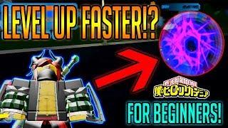 BOKU NO ROBLOX REMASTERED HOW TO LEVEL UP FAST? BEGINNERS GUIDE  ROBLOX  Builderboy TV