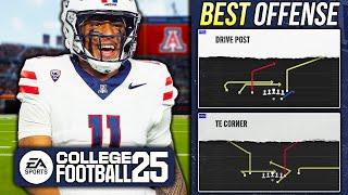 Unstoppable Offense in College Football 25  Trips TE Scheme