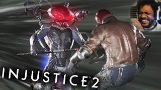 BLACK MANTA IS CRAZY  Injustice 2 #11 NEW DLC CHARACTER