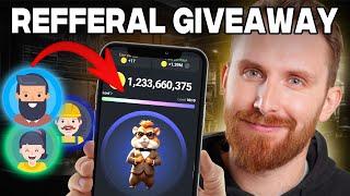 HOW TO GET HAMSTER KOMBAT FRIENDS FAST - Hamster Referrals GIVEAWAY