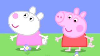 Peppa Pig and Suzie Sheep as Babies Remembering Olden Days