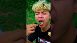 Mas Boy GWSM mukbang makan cabe hijau jumbo. Endingnya TERNGAKAK. ️