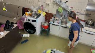 Typhoon Gaemi floods homes in Taiwans Kaohsiung  AFP