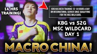 China Improved Keep Best Gaming vs S2G Esports  MSC 2024 Wildcard Day 1