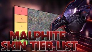 TIER LIST DAS SKINS DO MALPHITE MUITA PEDRA