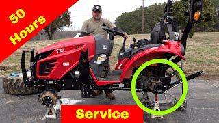 TYM T25 Tractor 50 Hour Service  You Need To Know This  TYM TRACTORS