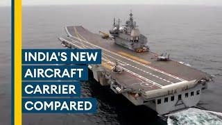 How HMS Queen Elizabeth compares to Indias newest aircraft carrier